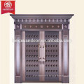 Factory Custom Luxury Entrance Bronze Door, Double Swing Copper Door